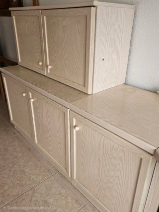 Mueble tv y mueble pared