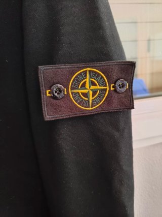 Sudadera Stone Island Negra Talla XL