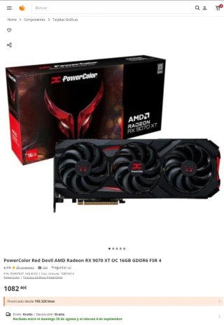 RX 9070xt red devil