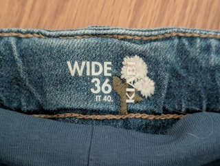 Pantalón vaquero premamá Kiabi Talla 36