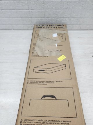 Banco Plegable Portátil 180x28x43cm