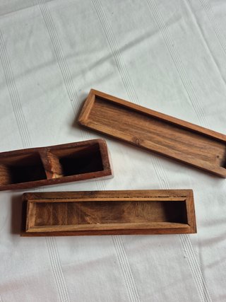 Conjunto escritorio madera