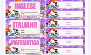NON ACQUISTARE. Etichette personalizzabili