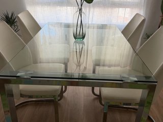 Mesa comedor cristal