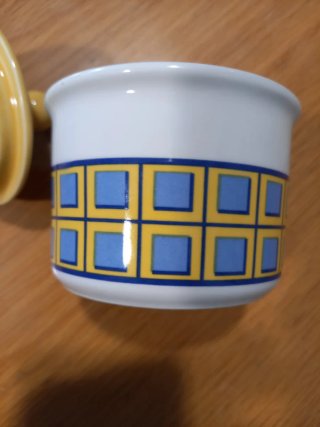 Azucarero de porcelana Pontesa