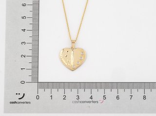 cadena oro 18k con piedra con circonita 23cm