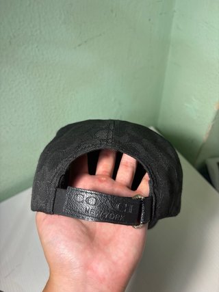 Gorra Coach Negra Ajustable