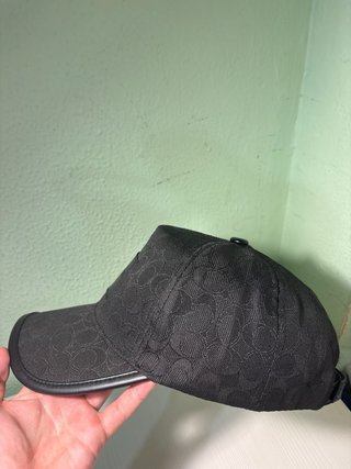 Gorra Coach Negra Ajustable