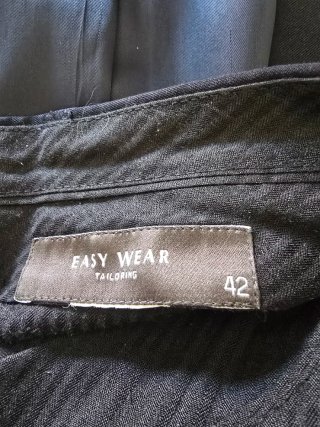 Traje negro formal