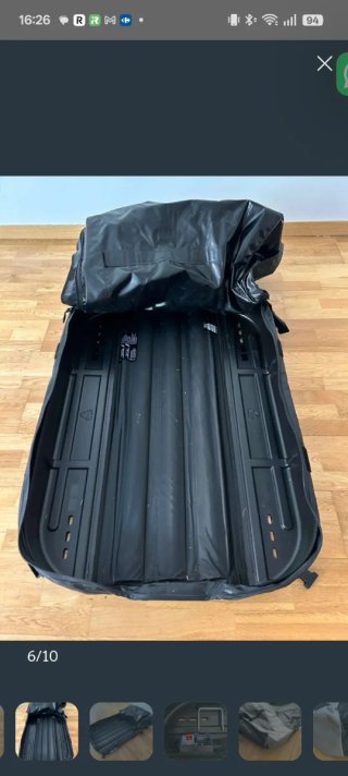 Cofre portaequipajes blando Thule Ranger 90
