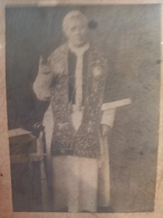 Fotografía del Papa Pio X. Principios del siglo XX