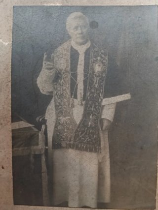 Fotografía del Papa Pio X. Principios del siglo XX