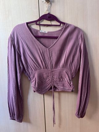 Blusa fruncida pink pomelo.