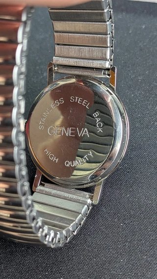 Set 2 Relojes Pareja Geneva con Estuche-Correa Ext