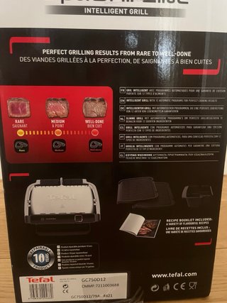 Tefal OptiGrill Elite NUEVA