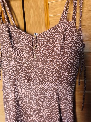 Vestido vuelo Zara