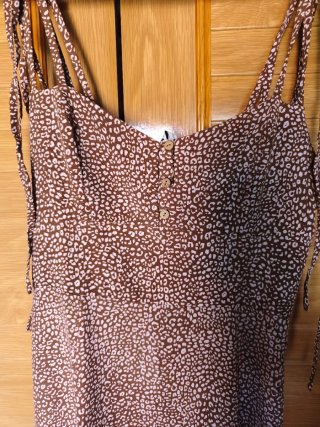 Vestido vuelo Zara