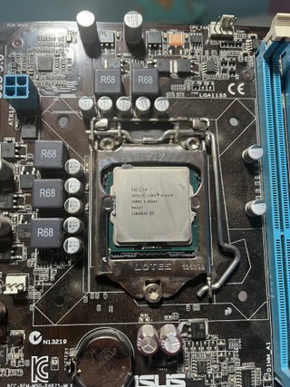 Pack COMPLETO de placa base ASUS P8B75-M LX