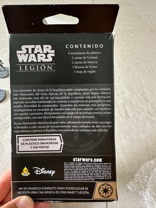 Comando clones de la república Star Wars