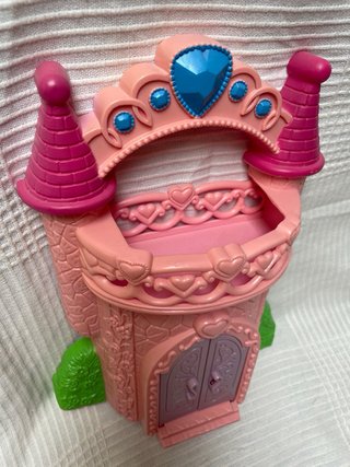 Castillo Princesas Rosa con Balcón
