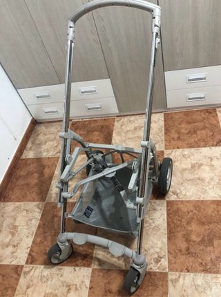 Carro Bebecar Trio Gris