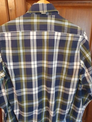 Camisa xadrez Throttleman Tamanho M