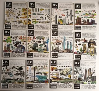 Pack divisibles de Revistas AV. Arquitectura Viva.