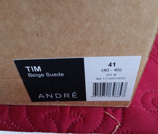 Zapatillas de nobuk Tim Beige 41 de 119€