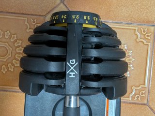 Mancuerna regulable 24kg