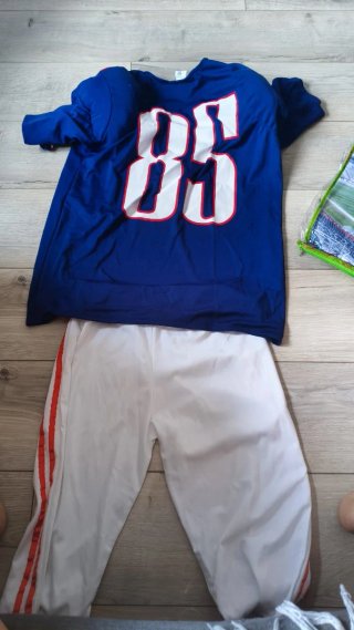 Disfraz de jugador de fútbol americano rugby