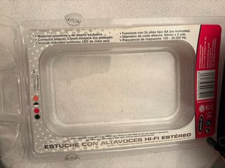 Custodia con altoparlanti per PSP
