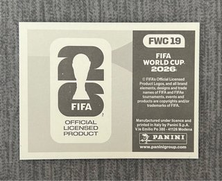 Lote Stickers Mundial 2026 Panini