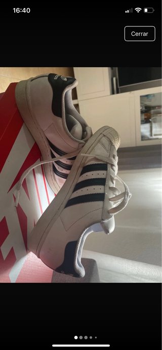 Zapatillas Adidas Superstar Blancas y Negras