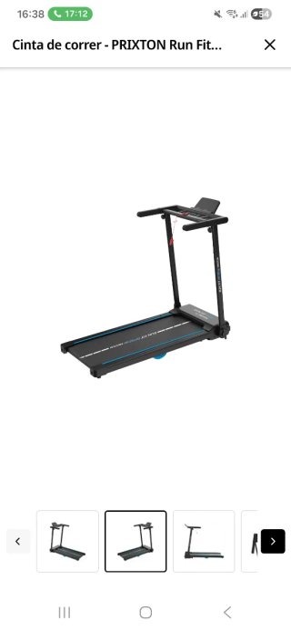 Cinta de correr PRIXTON RF150