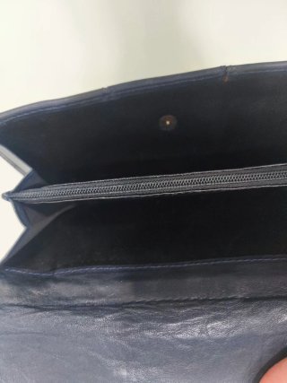 Cartera billetera mujer piel
