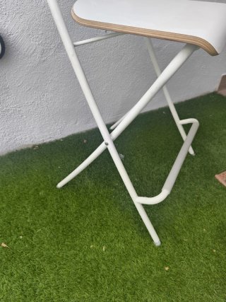 Taburete Blanco Ikea Plegable