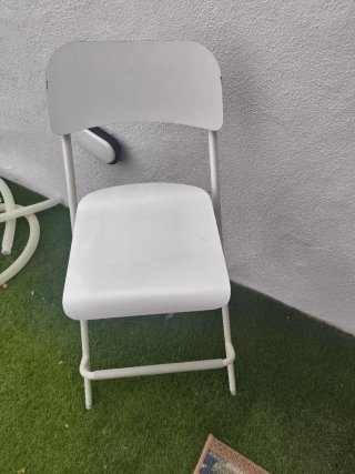 Taburete Blanco Ikea Plegable