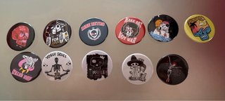 Colección Chapas Retro Variadas