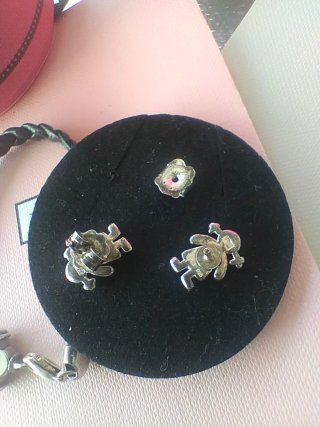 Pulsera y pendientes Tous niña plata
