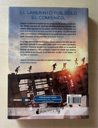El corredor del laberinto: Las pruebas (Libro II)