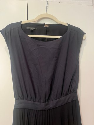 Vestido negro largo de fiesta