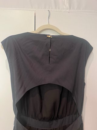 Vestido negro largo de fiesta