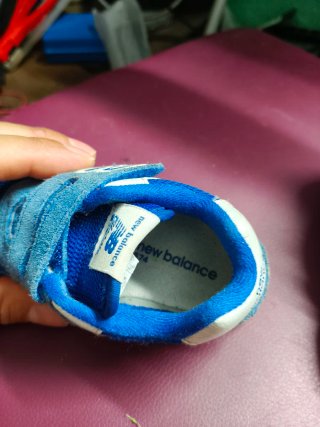 New Balance 574 bimbo blu strappi n23.5