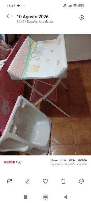 Bañera de bebe