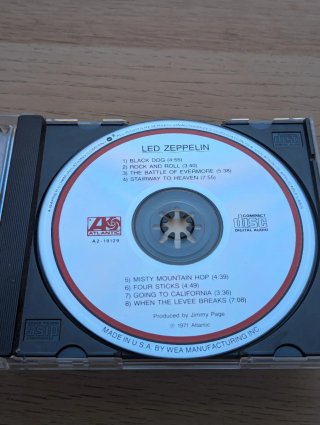Led Zeppelin Untitled IV 1971 CD