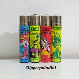 Accendini Clipper Set Mitologici