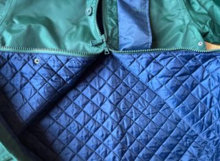 Giaccone Henri Lloyd vintage Paninari verde