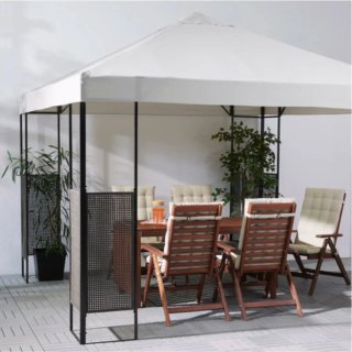 Estructura cenador pérgola 3x3 sin toldo