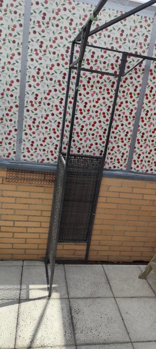 Estructura cenador pérgola 3x3 sin toldo