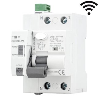 Diferencial Rearmable WiFi 2P 40A 30mA